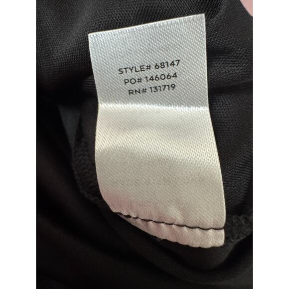 Lulus Women’s XS Black Square Neck Long Sleeve Bodycon Midi Dress Elegant Party - Picture 12 of 15